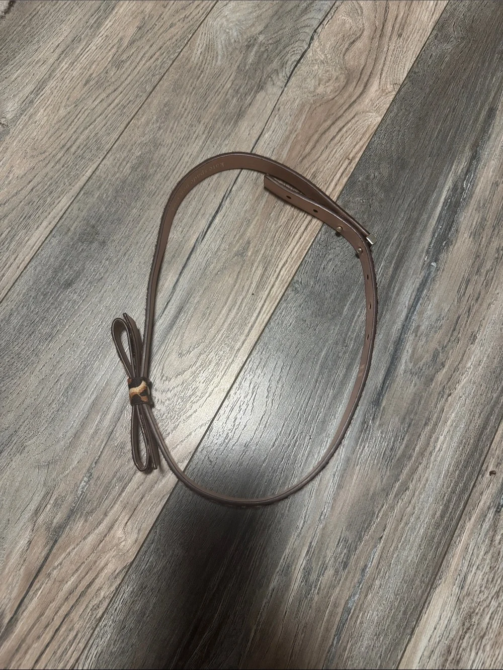 kate spade slim belt